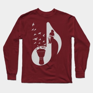 Musical - Djembe Long Sleeve T-Shirt